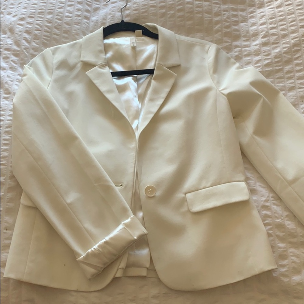 Cream Blazer